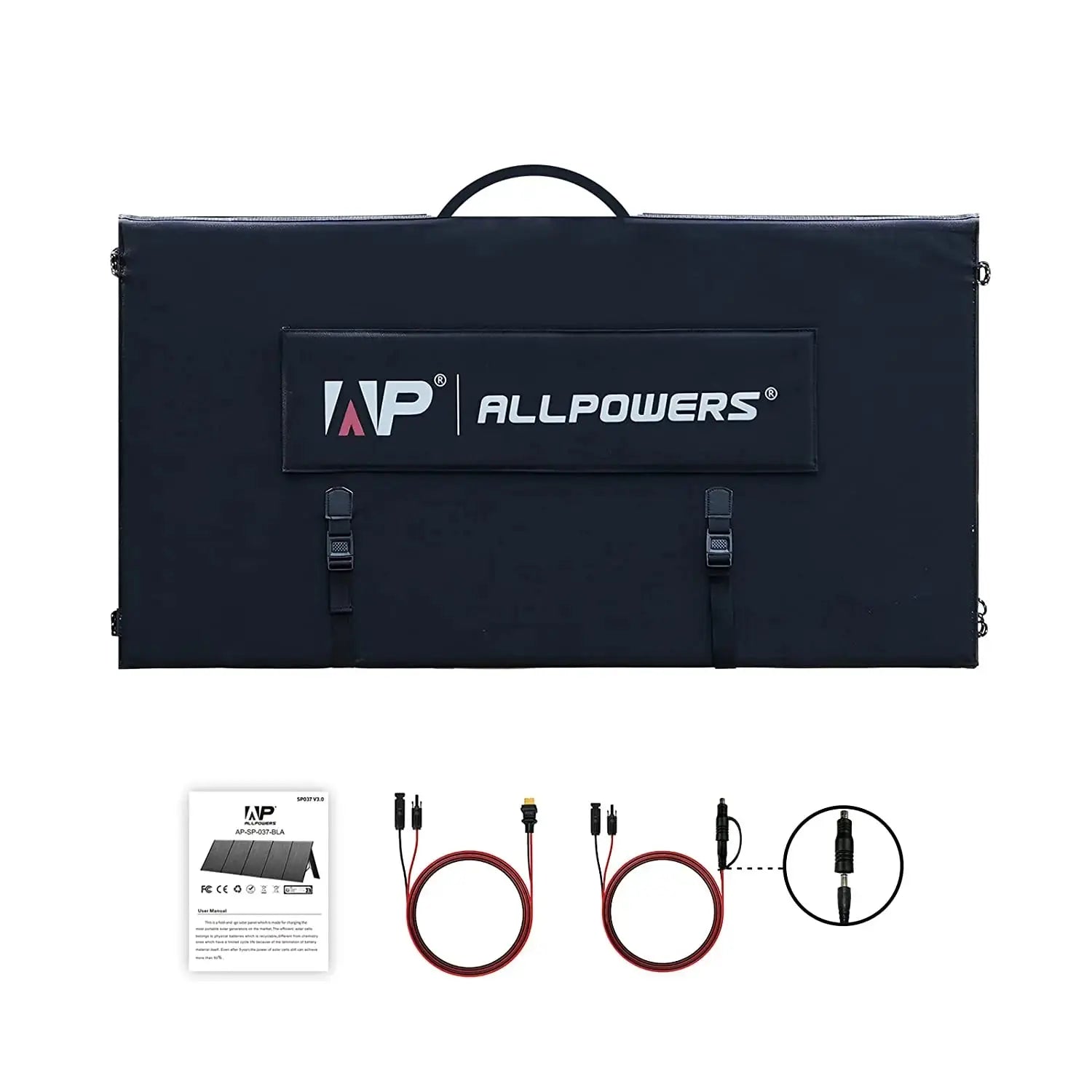 ALLPOWERS Foldable Solar Panel 400W / 200W / 140W / 100W / 60W Solar Charger with Solar Output for Power Station Solar Generator - Chic Cart 