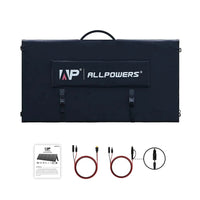 ALLPOWERS Foldable Solar Panel 400W / 200W / 140W / 100W / 60W Solar Charger with Solar Output for Power Station Solar Generator - Chic Cart 