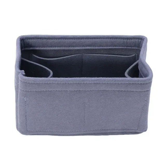 Felt Insert Bag Makeup Bag Interior Handbag Portable Storage Tote Bags Travel Cosmetic Organizer Pouch Bags for Women - Chic Cart