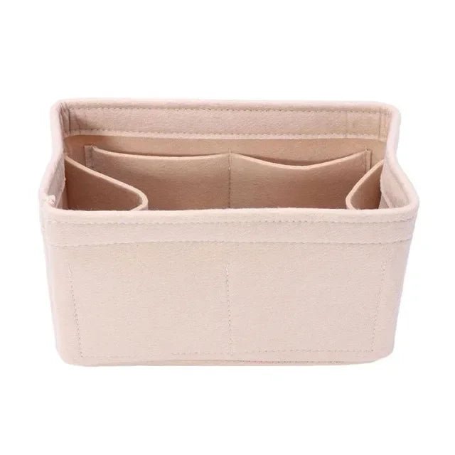 Felt Insert Bag Makeup Bag Interior Handbag Portable Storage Tote Bags Travel Cosmetic Organizer Pouch Bags for Women - Chic Cart
