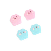 Stars Ghost Transparent Glitter Joystick Silicone Thumb Stick Grip Cap For Nintendo Switch Oled NS Lite Joy - con Bling Soft Cover - Chic Cart