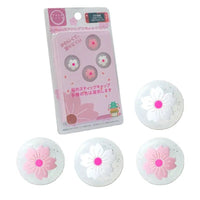 Stars Ghost Transparent Glitter Joystick Silicone Thumb Stick Grip Cap For Nintendo Switch Oled NS Lite Joy - con Bling Soft Cover - Chic Cart