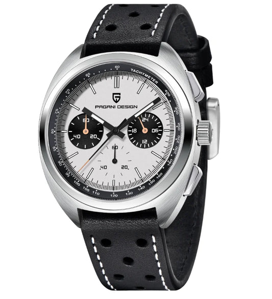 PAGANI DESIGN 2024 NEW Turtle Back Chronograph 1782 Watch for Man Luxury Men's Quartz Watch Luminous Waterproof Reloj Hombre - Chic Cart 