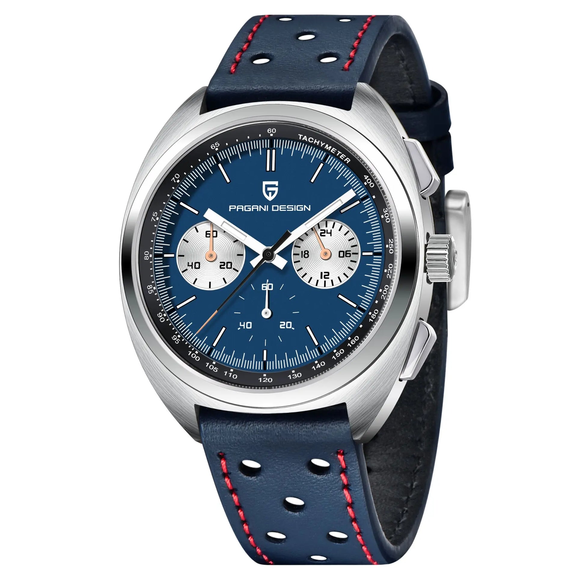 PAGANI DESIGN 2024 NEW Turtle Back Chronograph 1782 Watch for Man Luxury Men's Quartz Watch Luminous Waterproof Reloj Hombre - Chic Cart 