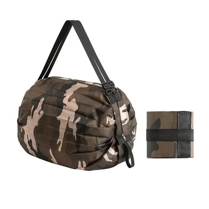 Large Capacity Foldable Shopping Bag Eco - friendly Waterproof Storage Bag Portable Handbag Reusable Travel Bags Eco - Friendly Bags - Chic Cart