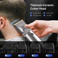 SEJOY Hair Trimmer for Men Hair Clippers for Barbers Electric Trimmer Rechargeable Cordless Shaver (OiI Not Included)） - Chic Cart 