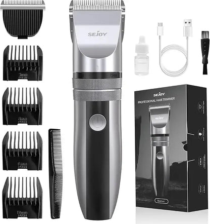SEJOY Hair Trimmer for Men Hair Clippers for Barbers Electric Trimmer Rechargeable Cordless Shaver (OiI Not Included)） - Chic Cart 