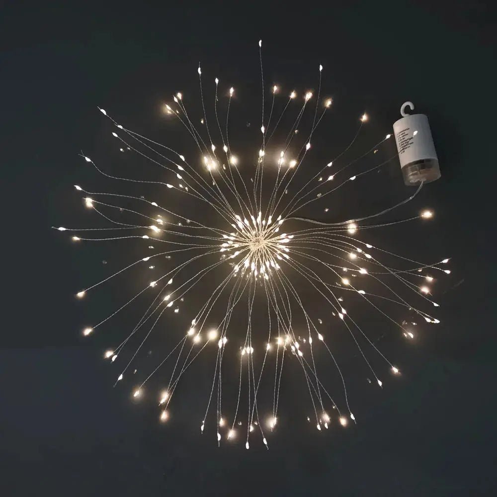 LED Fireworks String Lights - Christmas Fairy Lights - Chic Cart