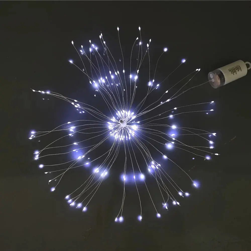 LED Fireworks String Lights - Christmas Fairy Lights - Chic Cart