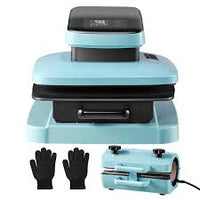 HTVRONT 15x15in 1500w Auto Heat Press Machine Auto Pressure DIY Iron On HTV Vinyl Sublimation for Cricut T-shirt Bag Hat Fabric - Chic Cart