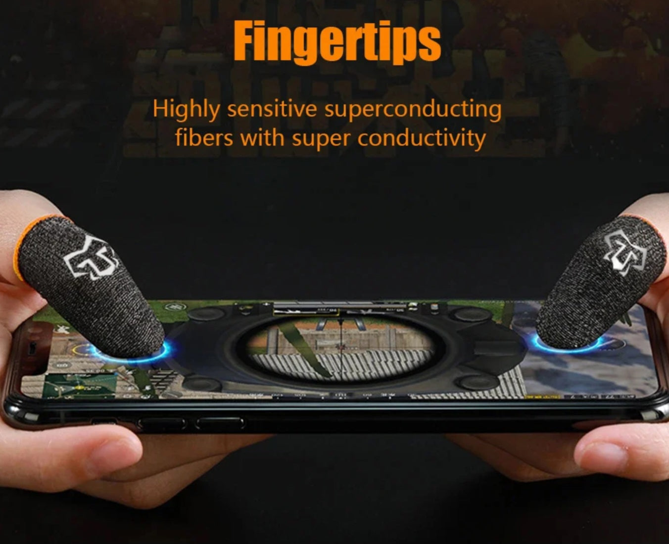 Gaming fingertip gloves