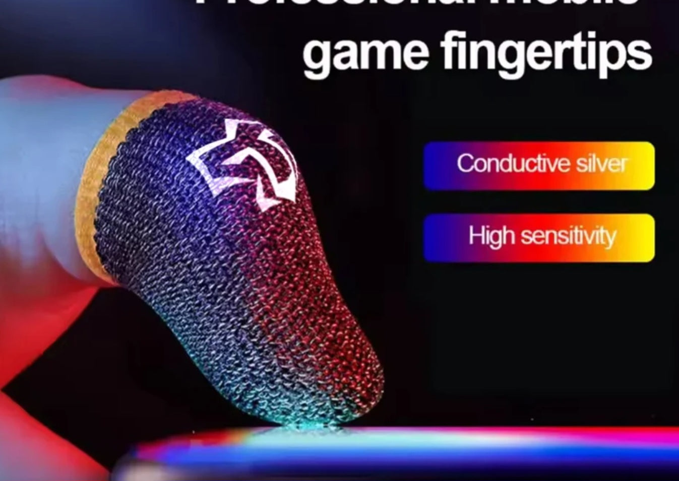 Gaming fingertip gloves